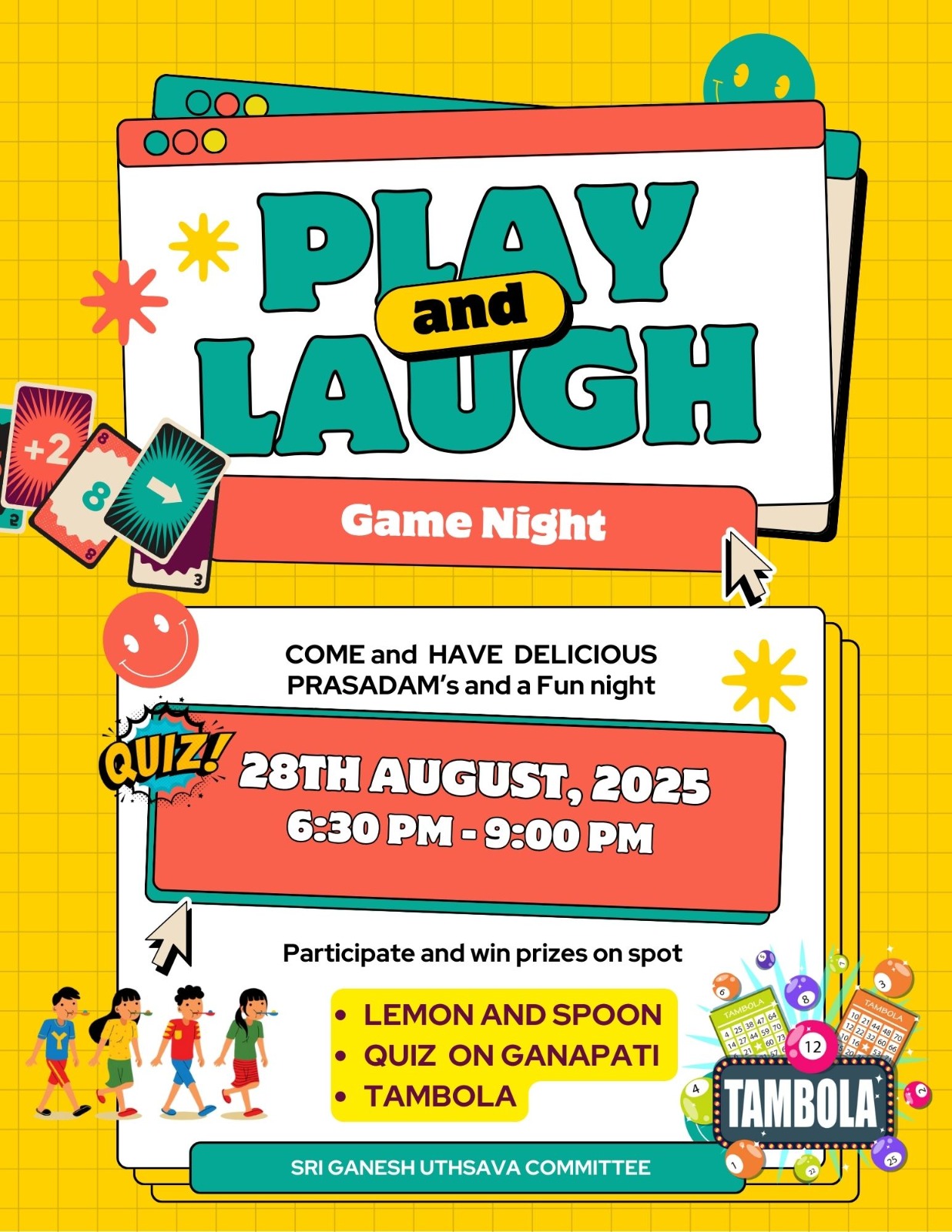 Today's Event Poster